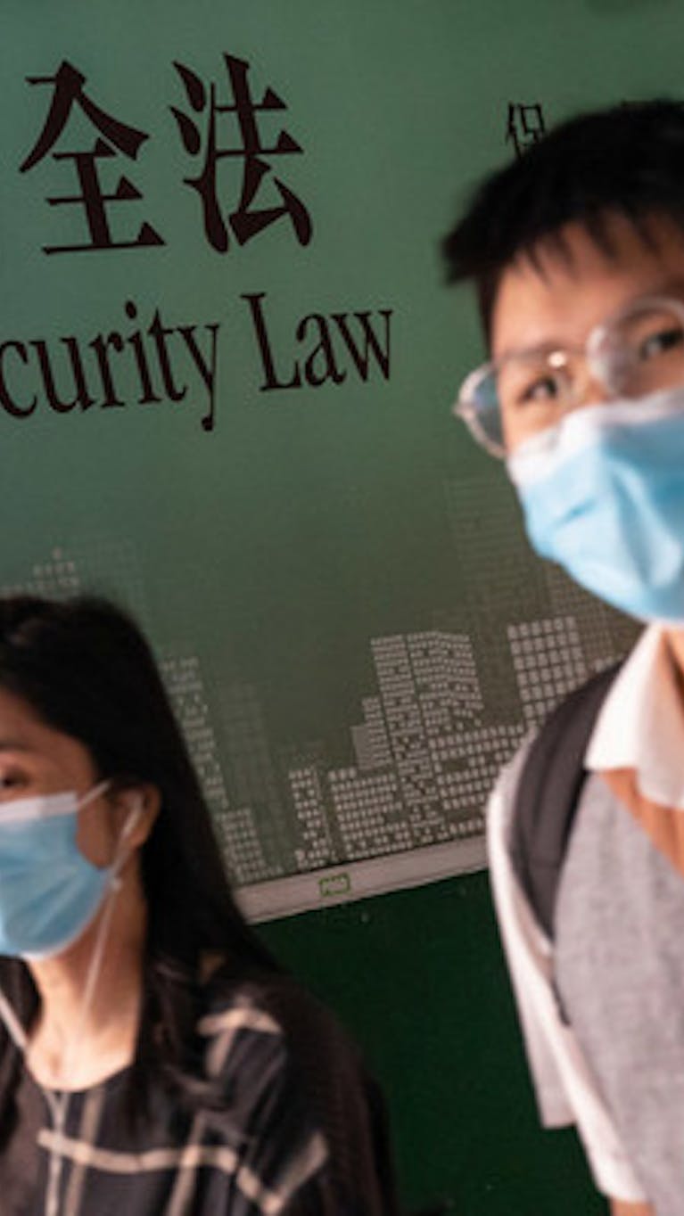 Er zijn grote zorgen voor de mensenrechten in Hongkong nu China de nationale veiligheidswet heeft aangenomen