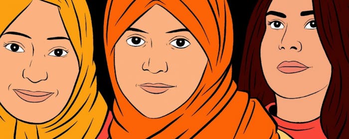 De activisten Samar Badawi, Nassima al-Sada, Loujain al-Hathloul zitten sinds 2018 achter de tralies omdat ze opkwamen voor vrouwenrechten in Saudi-Arabië