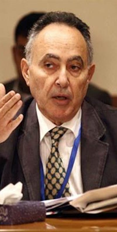 Mensenrechtenverdediger Bahey el-Din Hassan uit Egypte