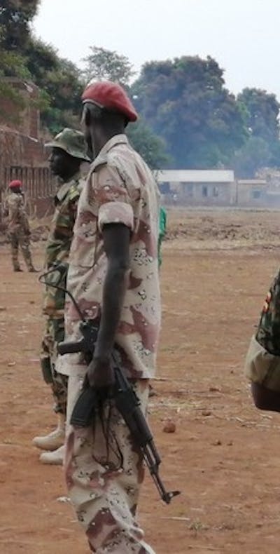 Amnesty's onderzoeksteam ontdekte dat Zuid-Sudan het wapenembargo heeft geschonden.