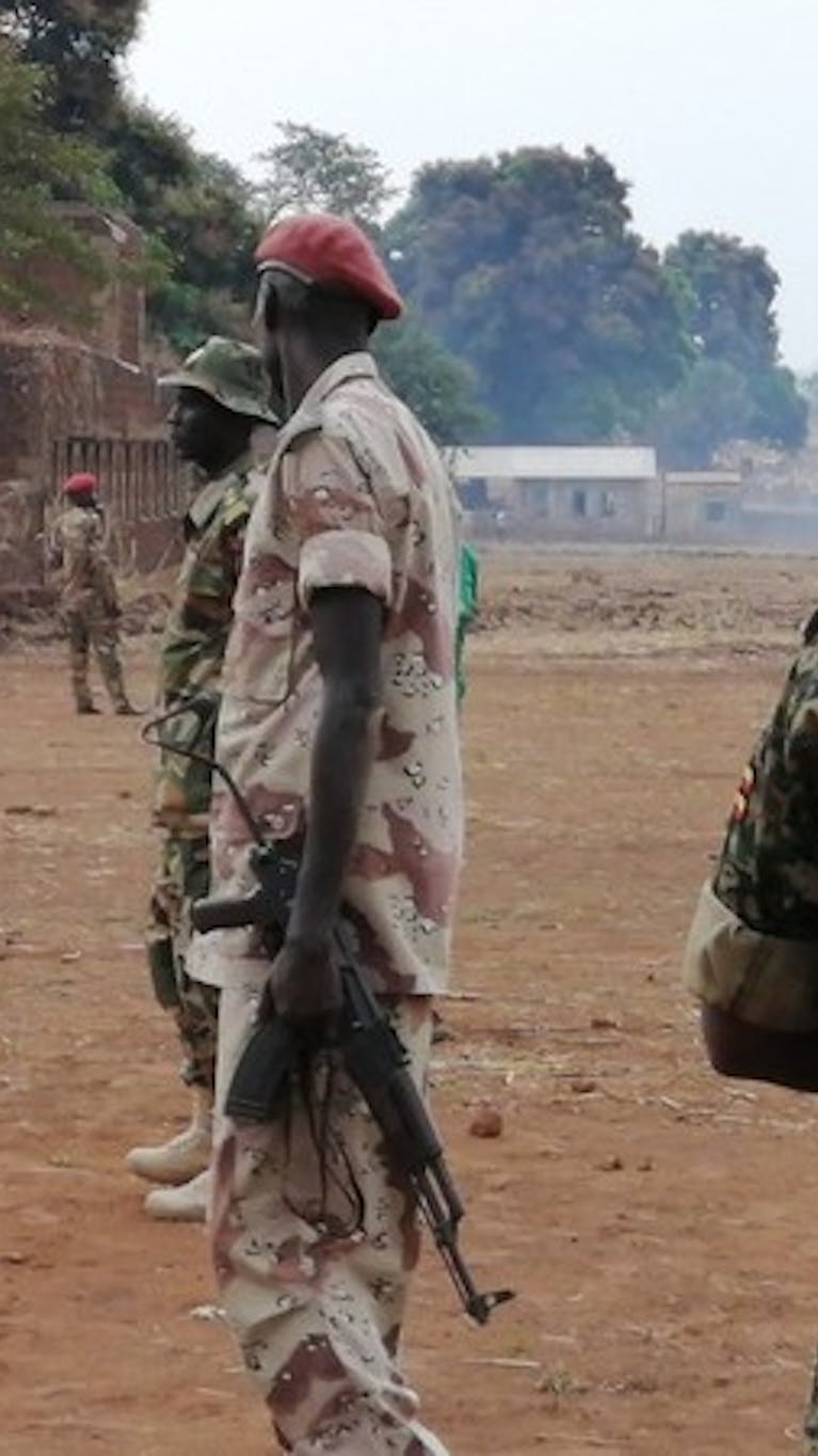 Amnesty's onderzoeksteam ontdekte dat Zuid-Sudan het wapenembargo heeft geschonden.