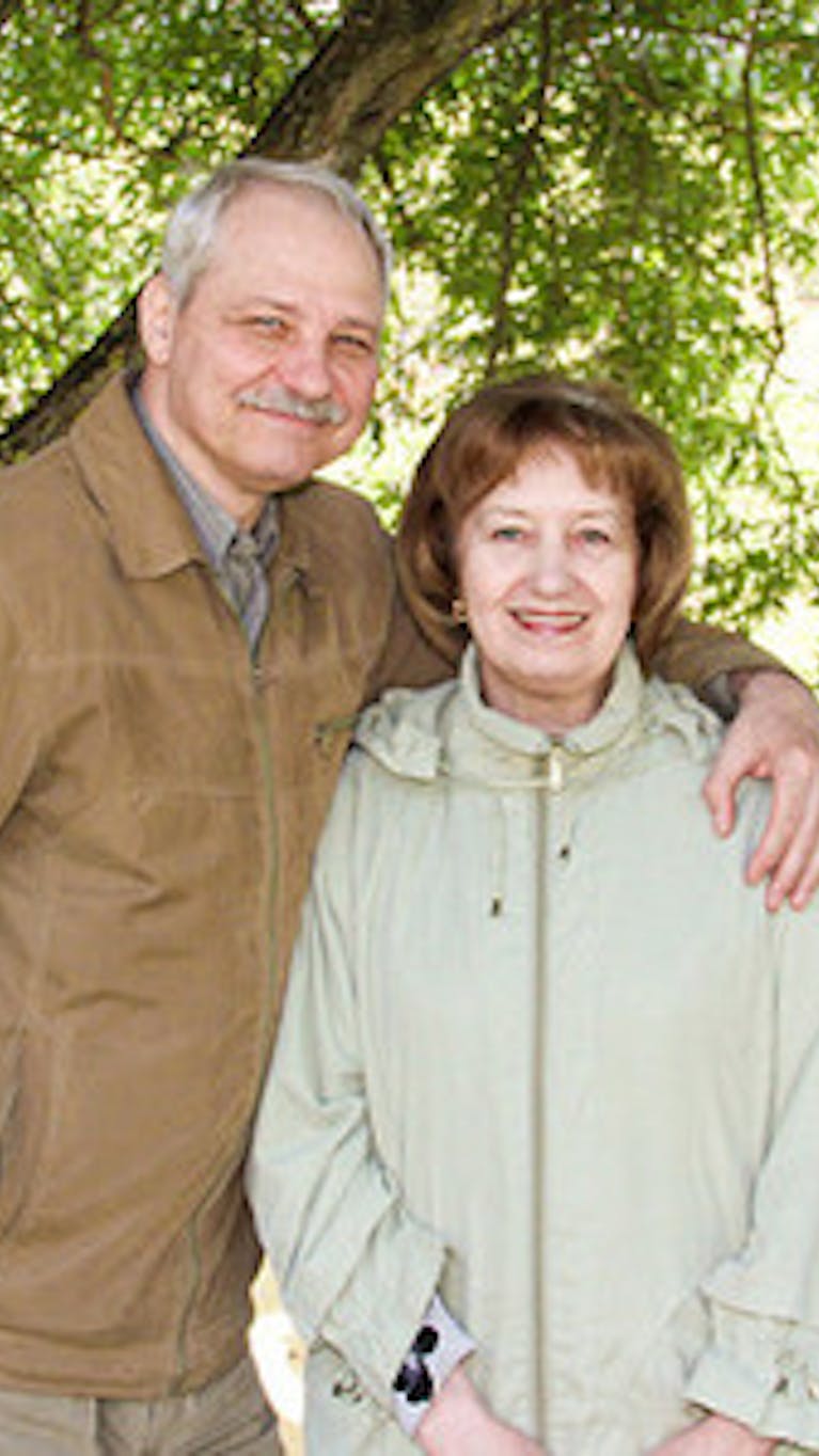 Gennady Shpakovsky en zijn vrouw