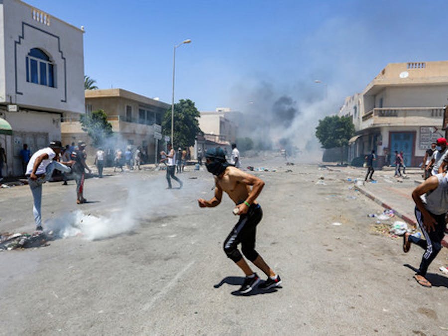 Protesten in Tataouine, Tunesië