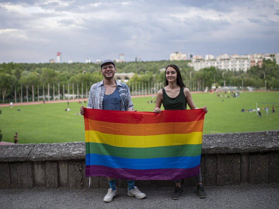 Achttien deelnemers aan een Pride-bijeenkomst in 2019 in de Turkse hoofdstad Ankara zijn in oktober 2021 vrijgesproken.