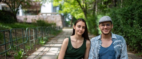 Melike Balkan en Özgür Gür