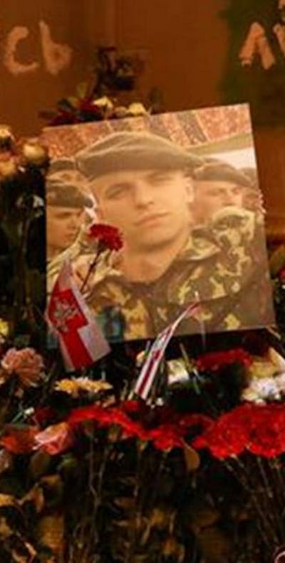 In Belarus is Raman Bandarenka overleden nadat hij door de politie in elkaar geslagen was