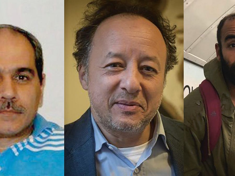 Egyptische Gasser Abdel Razek, Mohamed Basheer en Karim Ennarah