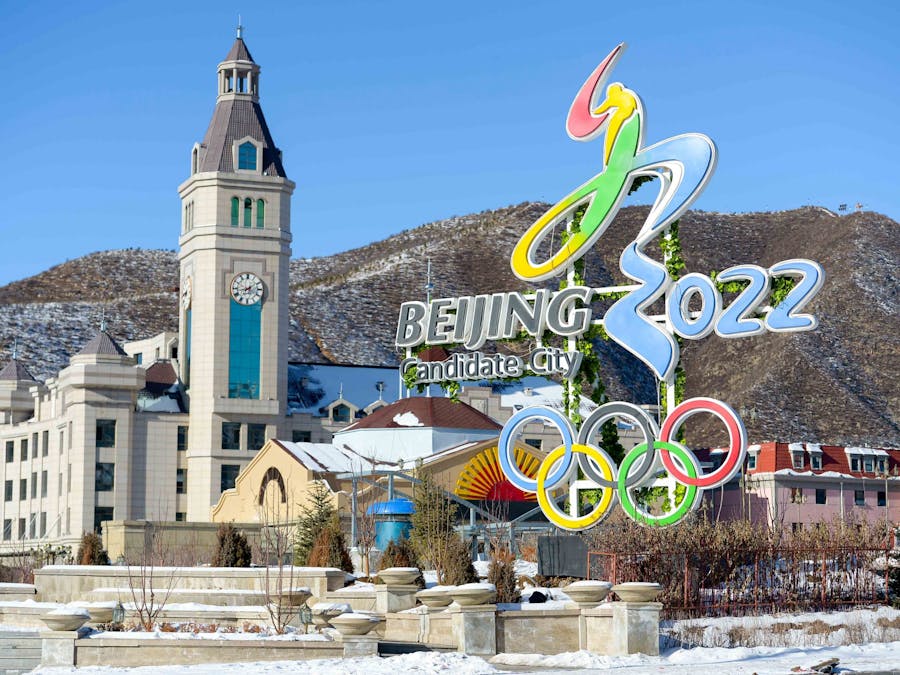 Skicomplex Secret Garden in Zhangjiakou in de Chinese provincie Hebei is een van de locaties van de Olympische Winterspelen 2022.