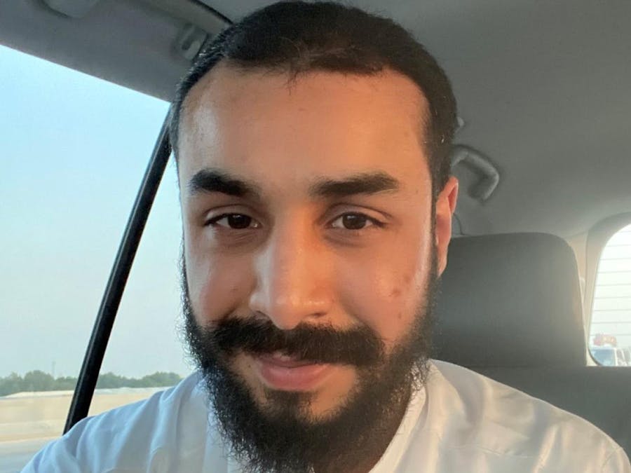 Ali al-Nimr vlak na zijn vrijlating.