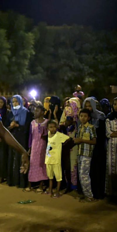 Sudanezen protesteren tegen de machtsovername van het leger, eind oktober 2021.