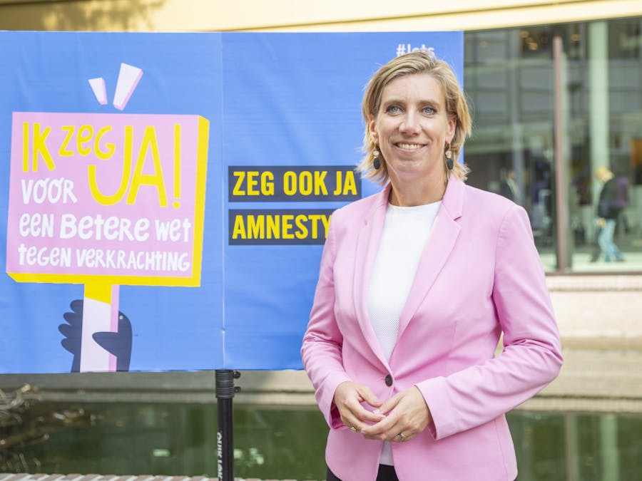 Ingrid Michon-Derkzen van de VVD zegt Ja tegen een betere wet tegen verkrachting