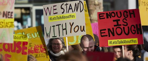 Let's Talk About YES manifestatieMuseumplein januari 2022