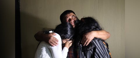 De milieuactivist Bernardo Caal Xol uit Quatemala werd na 4 jaar cel vervroegd vrijgelaten