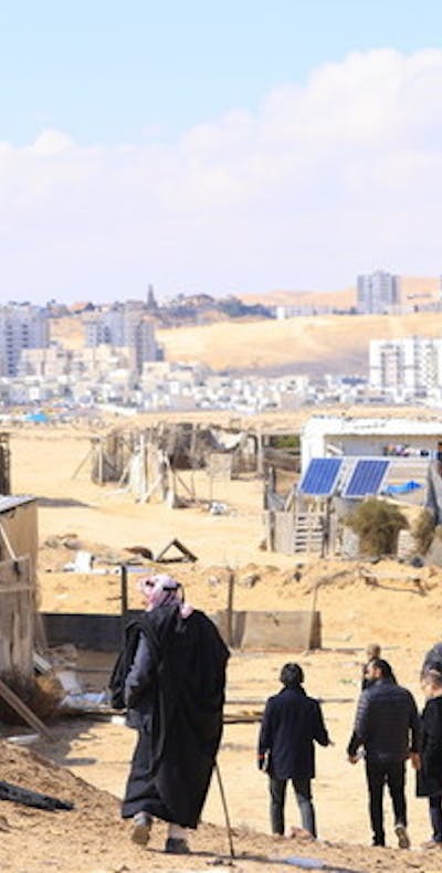 De Israëlische autoriteiten moeten hun plannen schrappen om het ​​Palestijns bedoeïenendorp Ras Jrabah te slopen