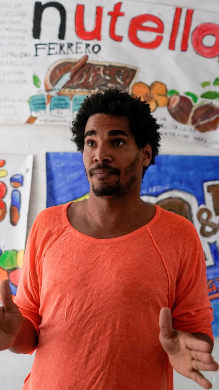 De dissidente Cubaanse kunstenaar Luis Manuel Otero Alcantara