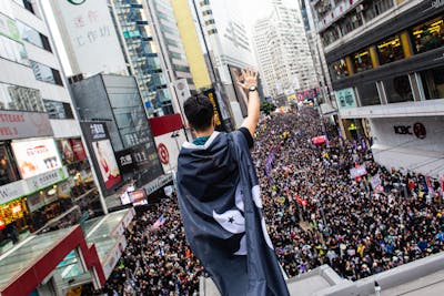 In Hongkong werd in 2020 massaal gedemonstreerd voor hervormingen.