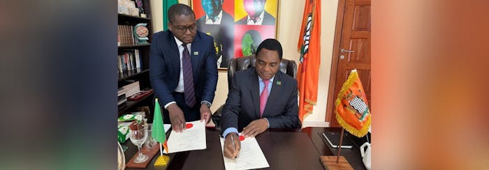 President Hakainde Hichilema van Zambia schaft de doodstraf af