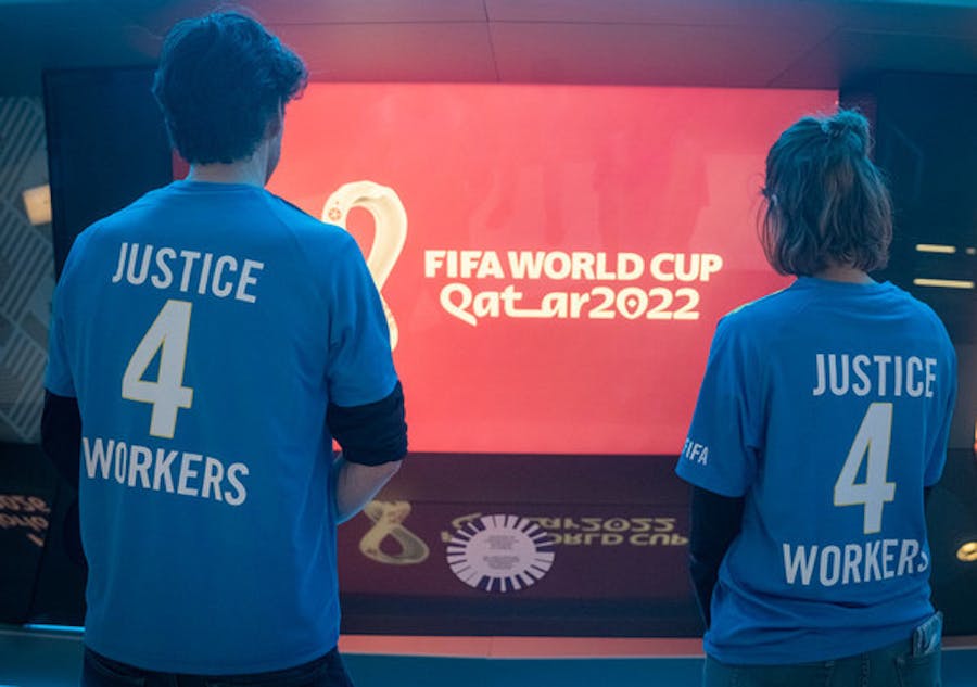 Open brief aan FIFA over gerechtigheid voor uitgebuite arbeidsmigranten Qatar ondersteund met één miljoen handtekeningen