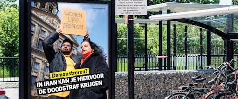 Abricampagne Amnesty International voor Iran