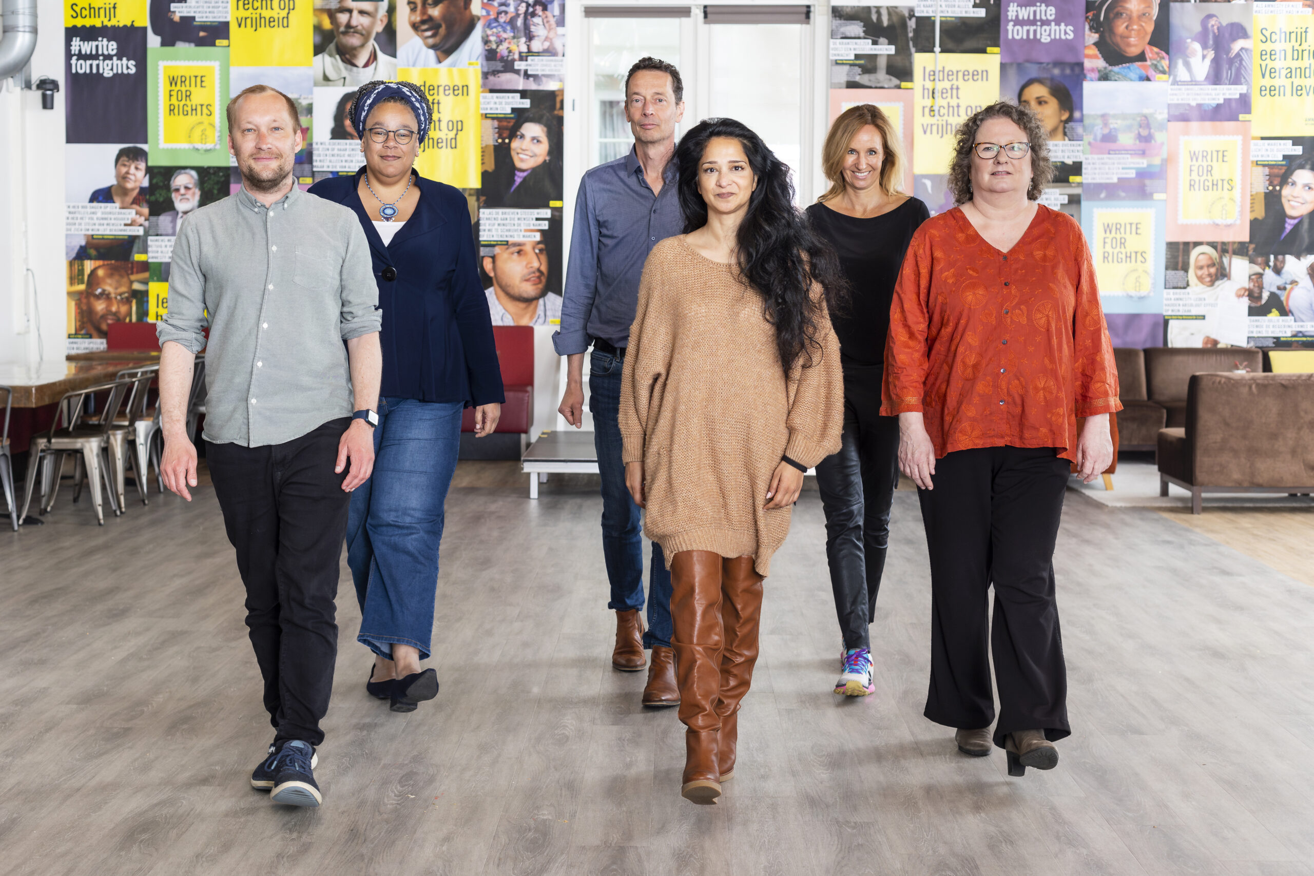 Het MT van Amnesty Nederland