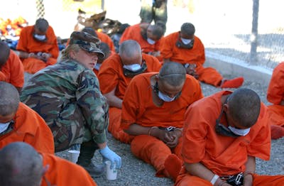 Guantánamo Bay, 2002.