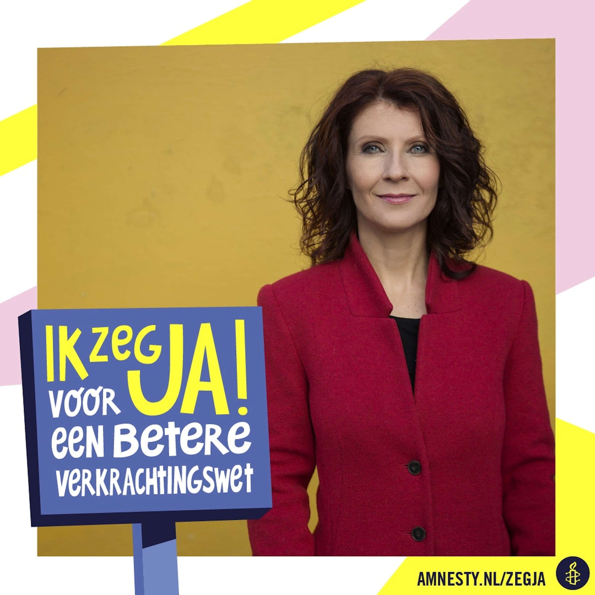 Esther Ouwehand (Partij voor de Dieren) zegt Ja tegen een betere wet tegen verkrachting