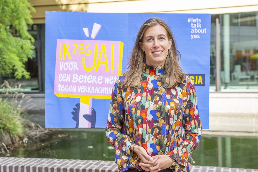 Corinne Ellemeet (GroenLinks) zegt Ja tegen een betere wet tegen verkrachting