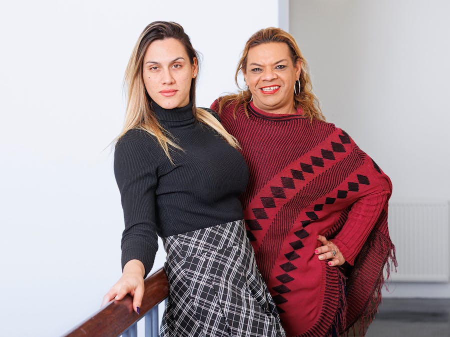 Mariana Sepúlveda en Kimberly Ayala uit Paraguay