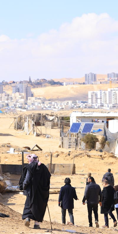 Een Israëlische rechtbank heeft groen licht gegeven voor de gedwongen uitzetting van 500 Palestijnse bedoeïenen in Ras Jrabah