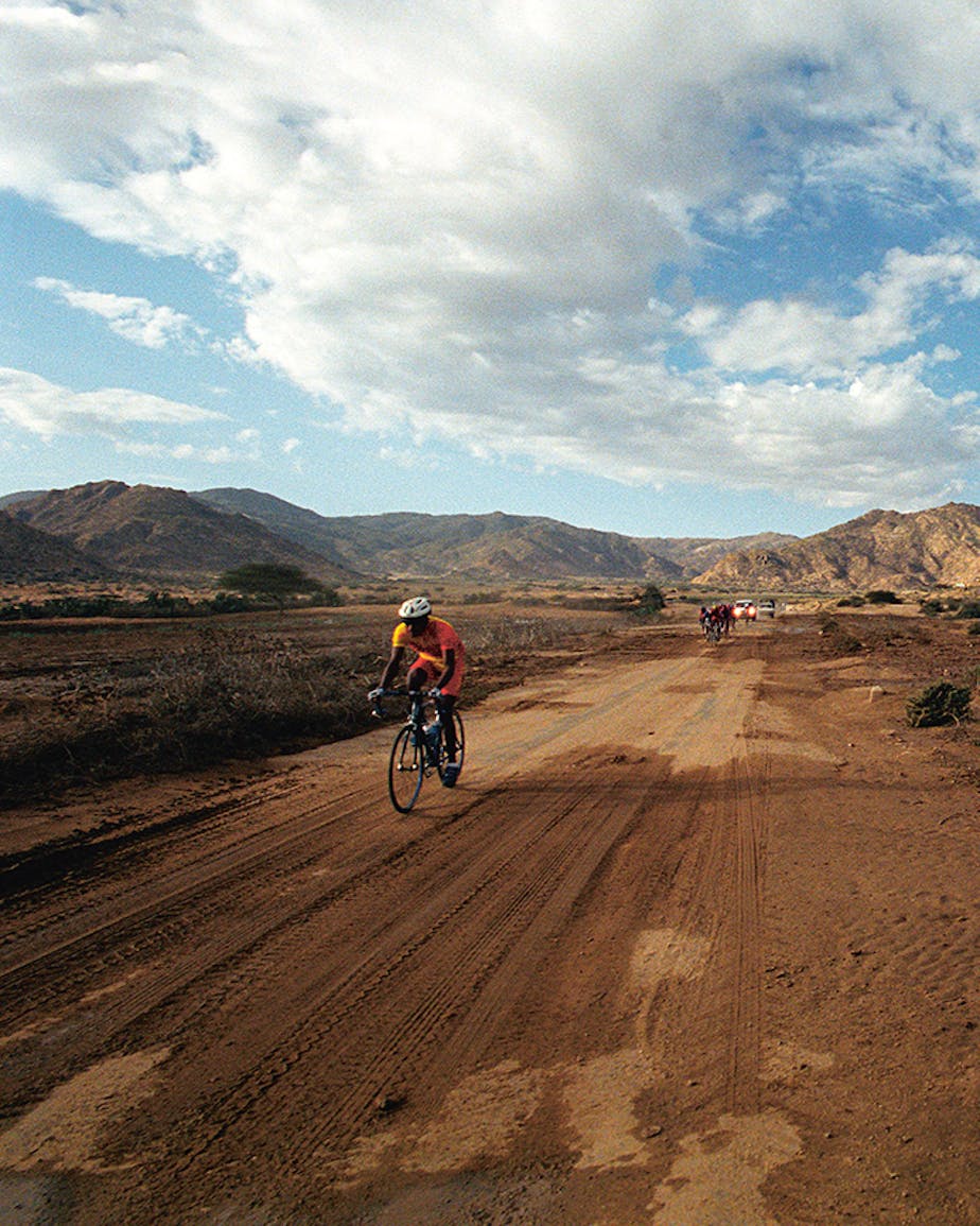 De Ronde van Eritrea, een jaarlijkse wielerwedstrijd.
