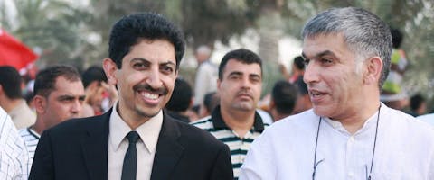 Abdulhadi al-Khawaja en Nabeel Rajab