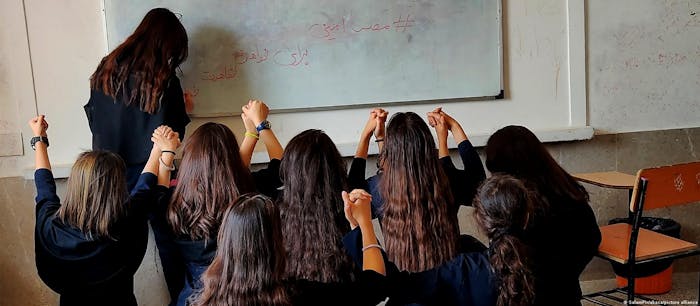 Schoolkinderen in Iran