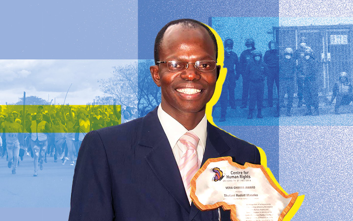 Thulani Maseko uitte kritiek op de onderdrukking van en het geweld tegen de bevolking van Eswatini. Hij werd voor de ogen van zijn vrouw vermoord. Niemand werd berecht.