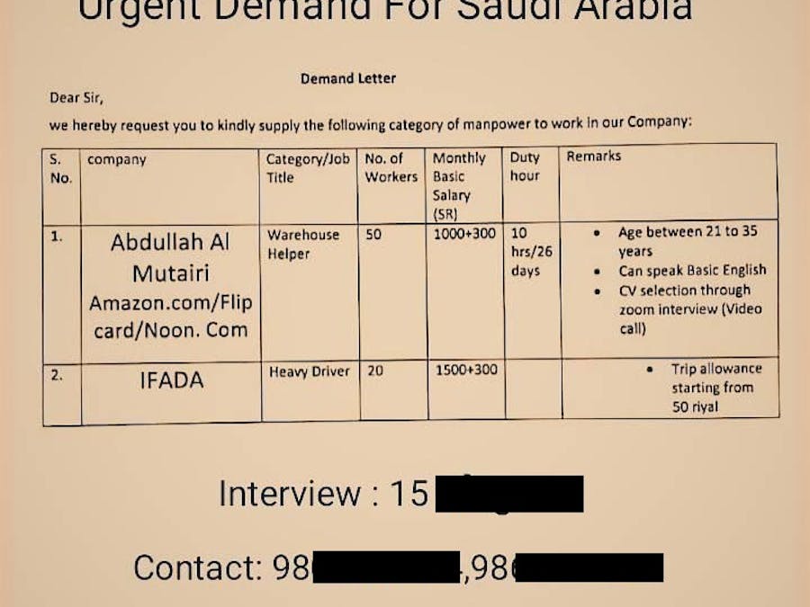 Amazon misleidt en buit arbeidsmigranten uit in Saudi-Arabië