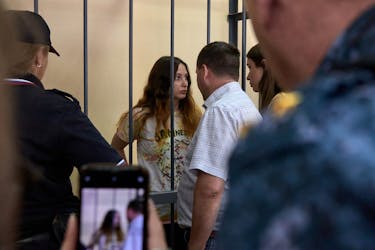 Aleksandra Skochilenko in een Russische cel.