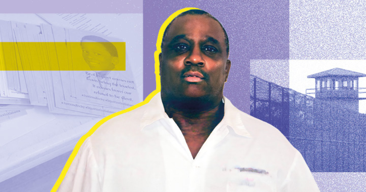 De verstandelijk beperkte Rocky Myers zit al 30 jaar in de dodencel. Hij kreeg de doodstraf na een oneerlijk proces. De gouverneur van Alabama moet hem clementie verlenen. 