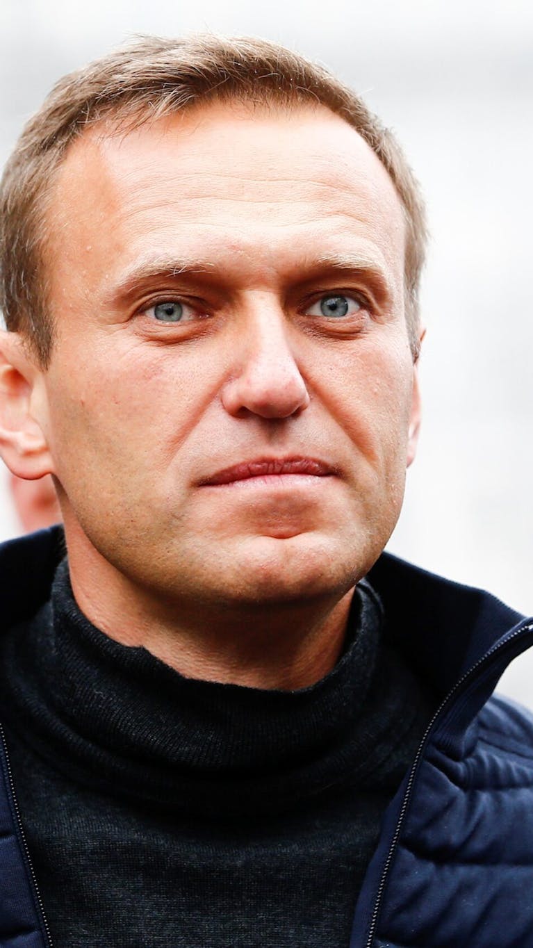 Russische oppositieleider Alex Navalny.