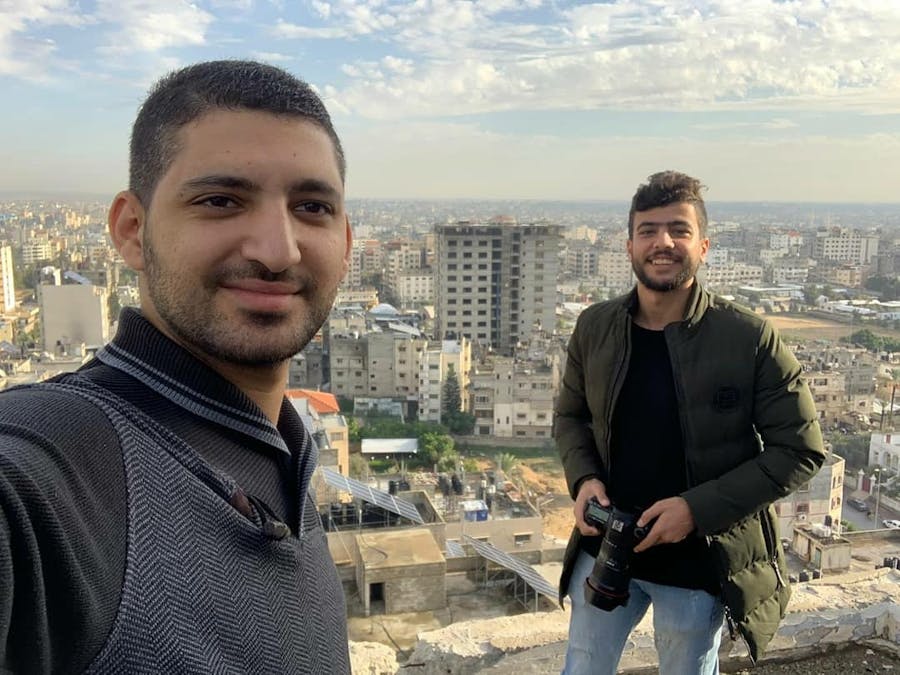 De Palestijnse journalisten Nidal al-Waheidi en Haitham Abdelwahed werden op 7 oktober 2023 opgepakt door het Israëlische leger. Ze zijn slachtoffer van gedwongen verdwijning.