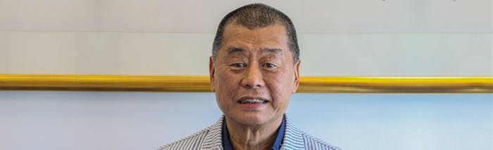 Pro-democratie-activist Jimmy Lai uit Hongkong