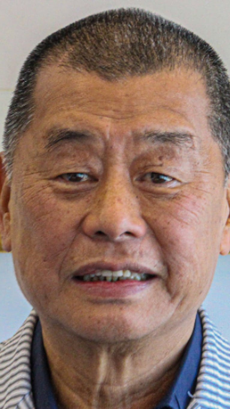 Pro-democratie-activist Jimmy Lai uit Hongkong
