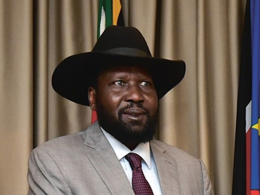 Salva Kiir president van Zuid-Soedan