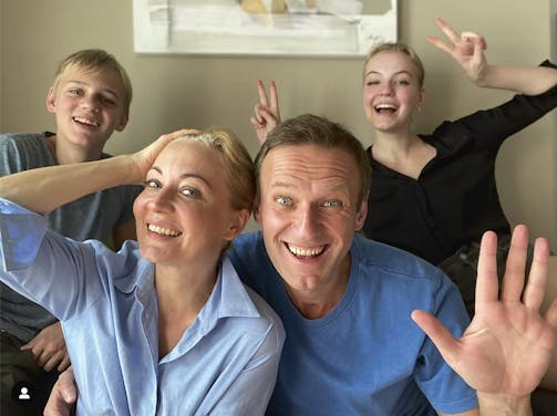 Navalny en zijn familie