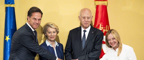 Rutte opnieuw naar Tunesië met Meloni en Von der Leyen