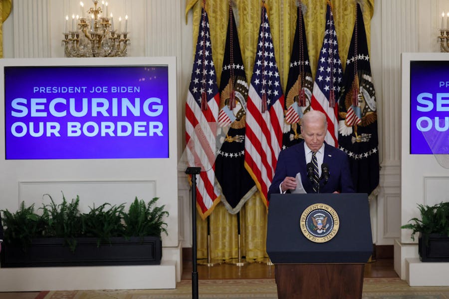 Joe Biden kondigt strenge asielmaatregel aan