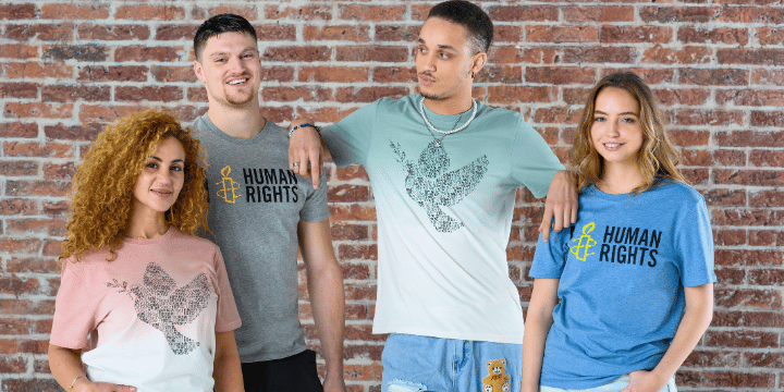 Mode & accessoires in webshop Amnesty International