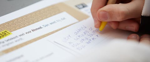 Write for Rights at School in het Museum of Humanity in Zaandam