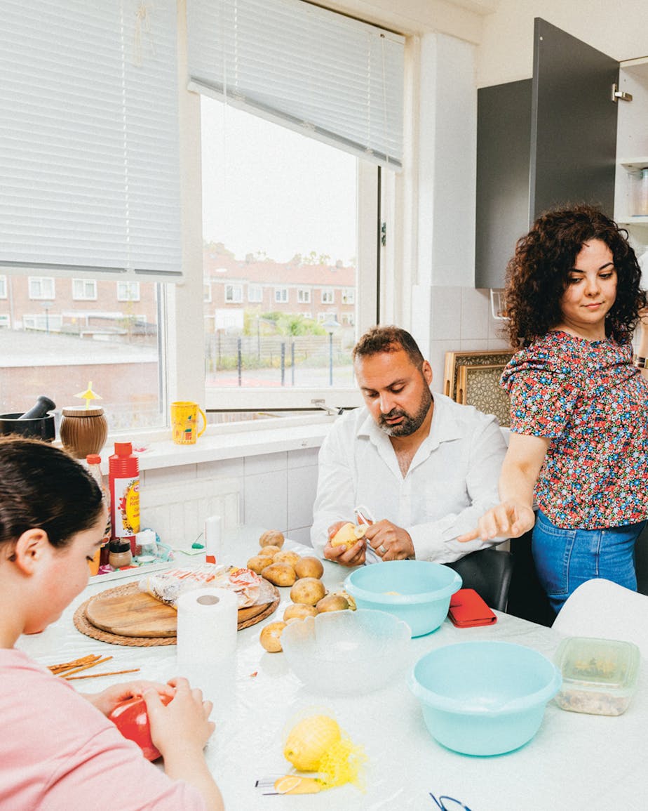 Mohammad Kafina, gezinshereniging
