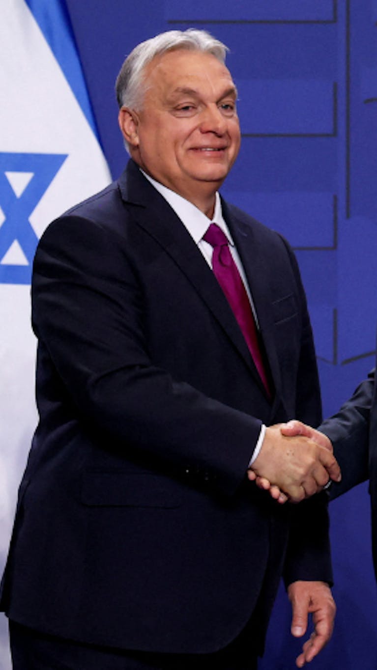 Netanyahu bezoekt Orbán