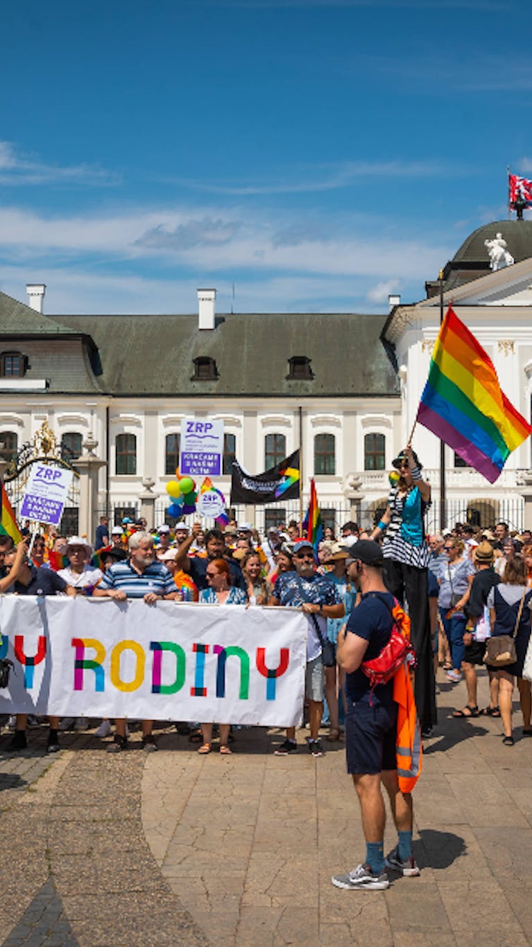 Rainbow Pride Parade Bratislava, Slowakije