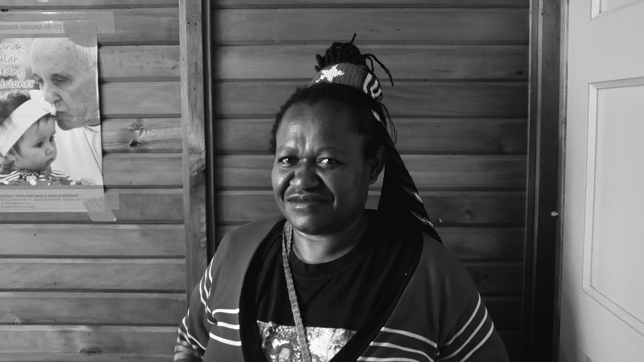 Raga Kogoya uit West-Papoea